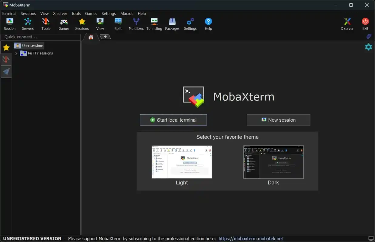MobaXterm — screenshot 1